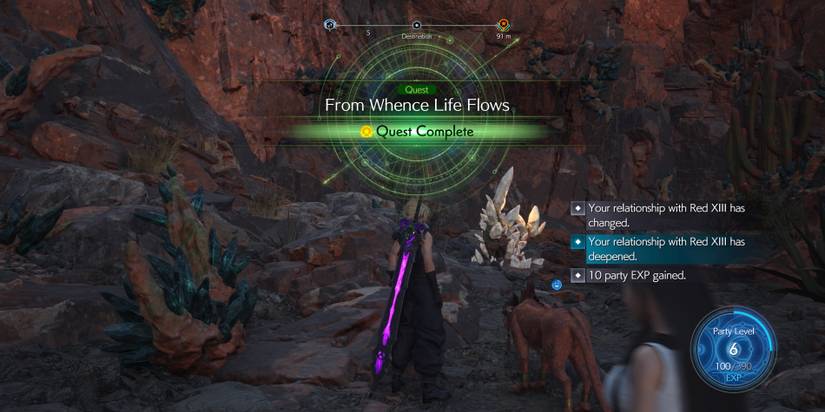 Final Fantasy 7 Rebirth: From Whence Life Flows Rewards