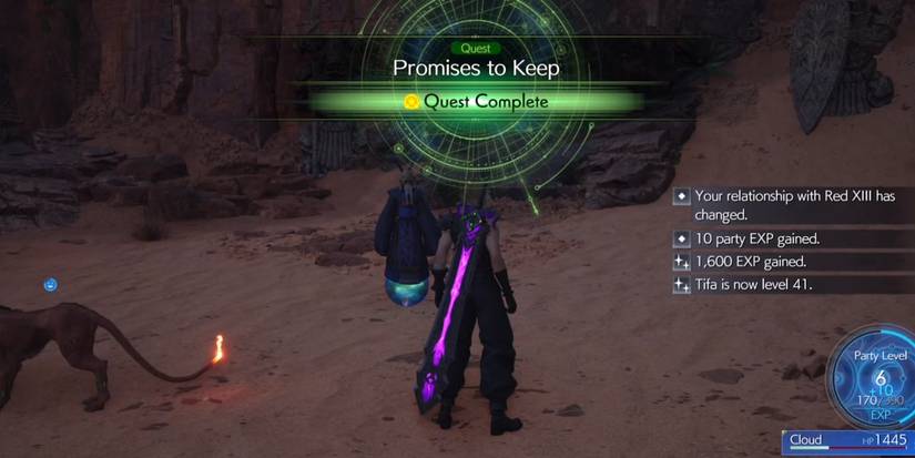 Final Fantasy 7 Rebirth: Promises To Keep Rewards