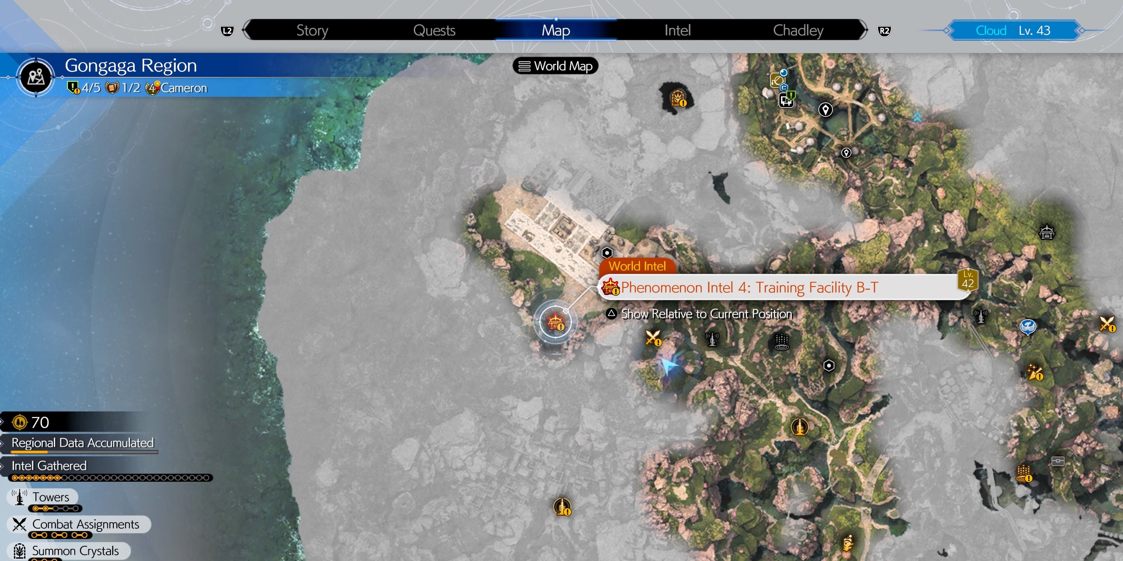 Final Fantasy 7 Rebirth: Gongaga Region Protorelic Phenomenon Intel 4 Location
