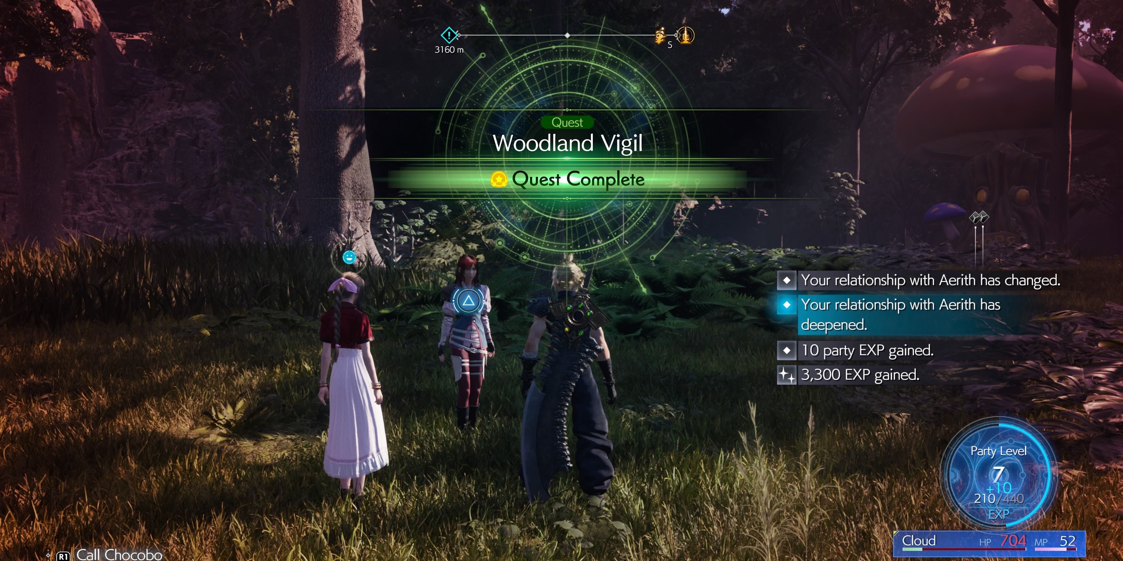 Final Fantasy 7 Rebirth: Woodland Vigil Rewards