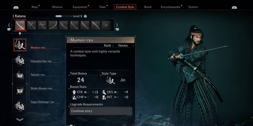 Rise of the Ronin: How To Unlock More Combat Styles