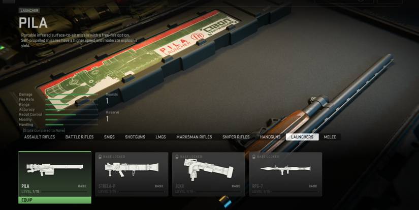 PILA Launcher Call Of Duty Warzone Mobile