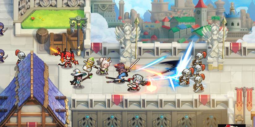 Pixel Heroes characters