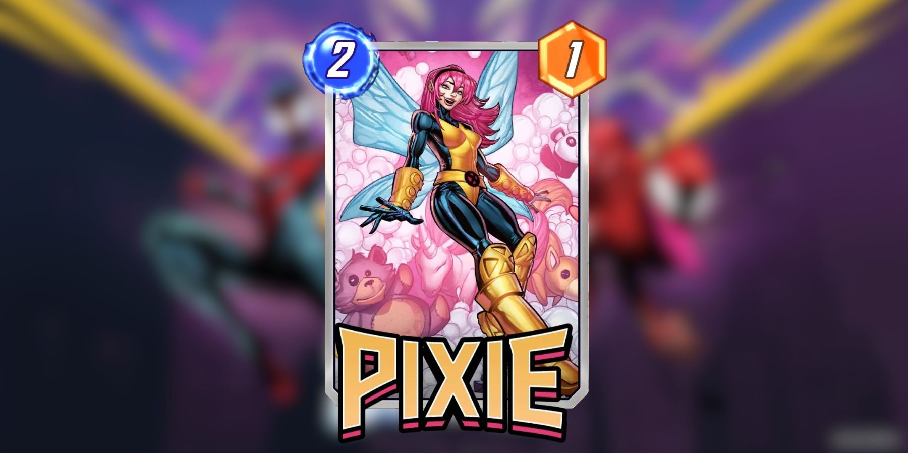 pixie card art in marvel snap.
