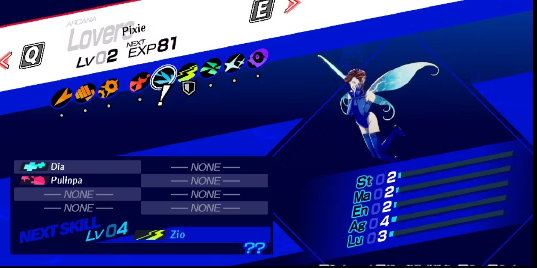 Pixie in Persona 3 Reload