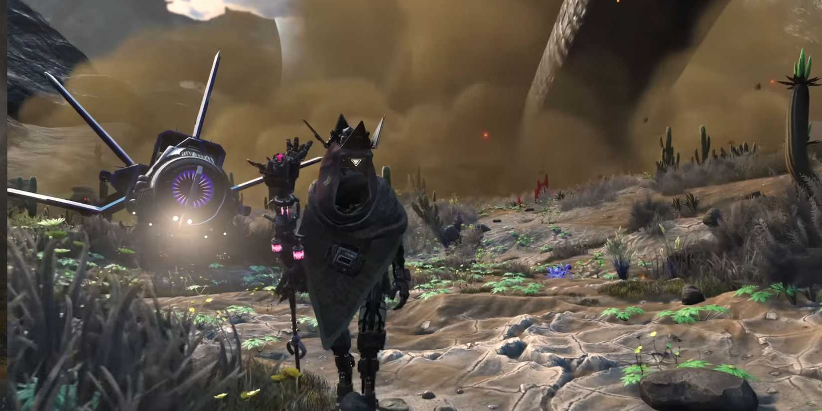 Planetary effects in No Man's Sky