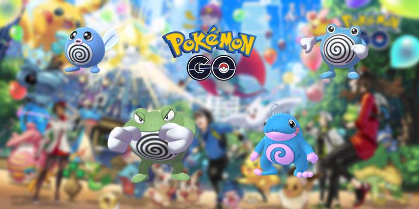 pokemon go shiny poliwag poliwhirl politoed poliwrath