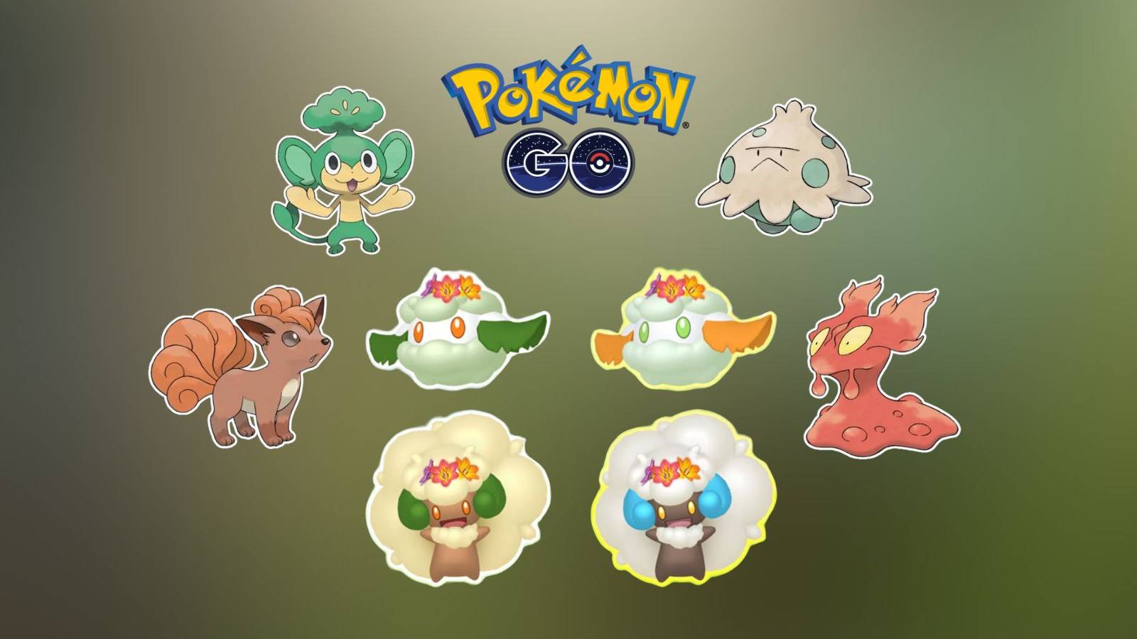 Pokemon GO Verdant Wonders Field Research and Collection Challenge