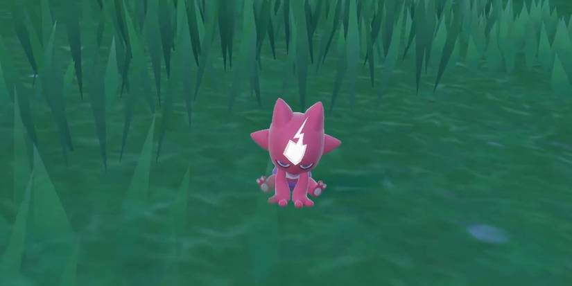 Pokemon Scarlet Violet Shiny Toxel