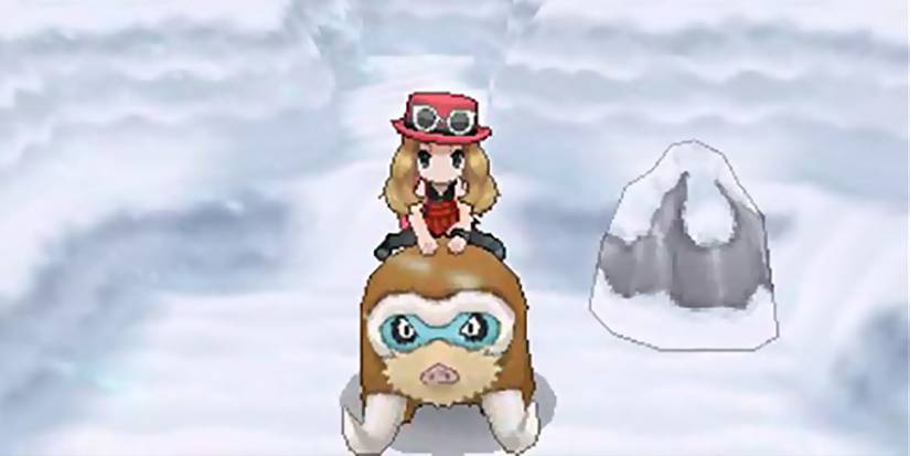 Pokemon XY Mamoswine Riding