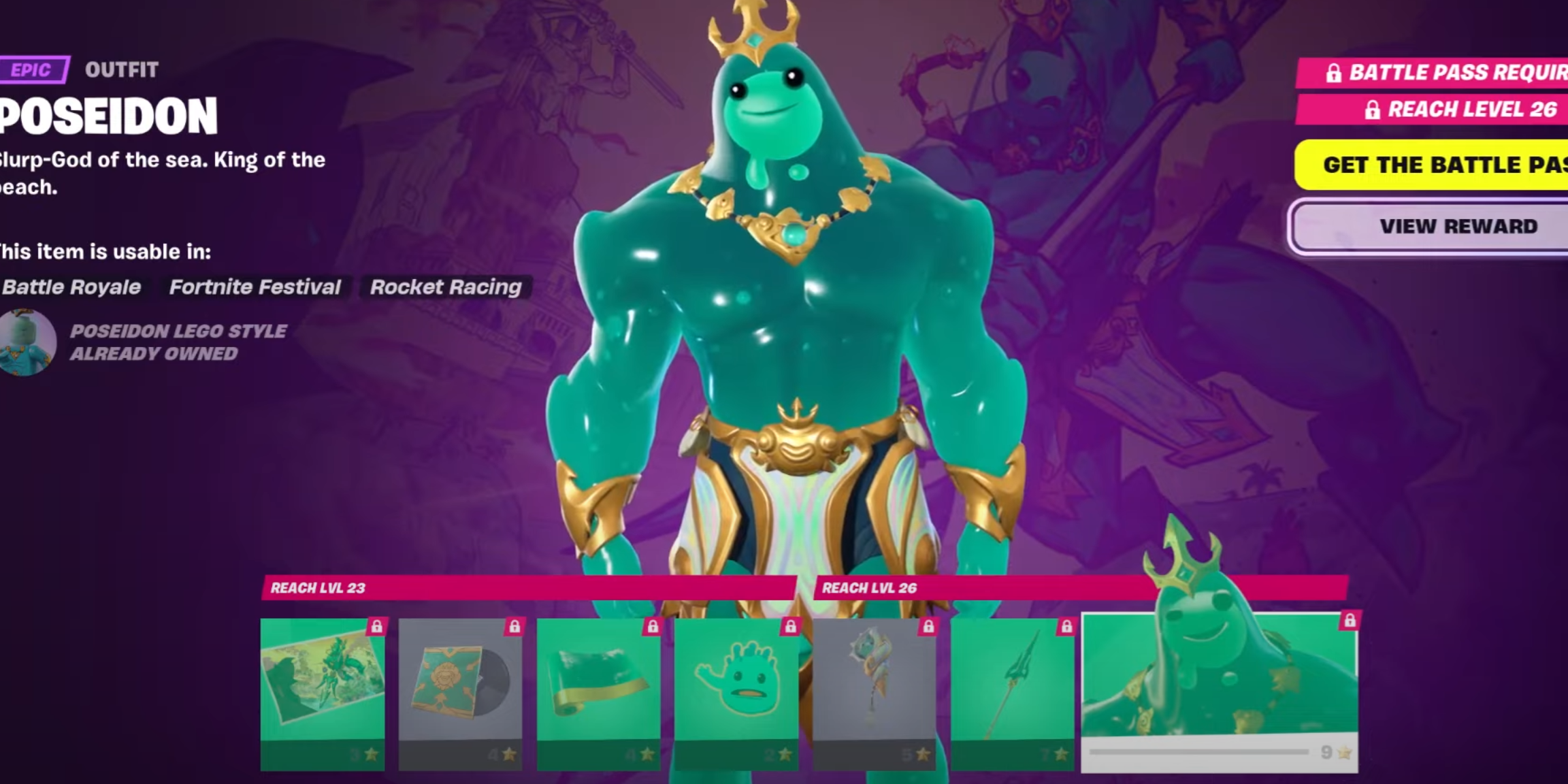 poseidon battle pass page