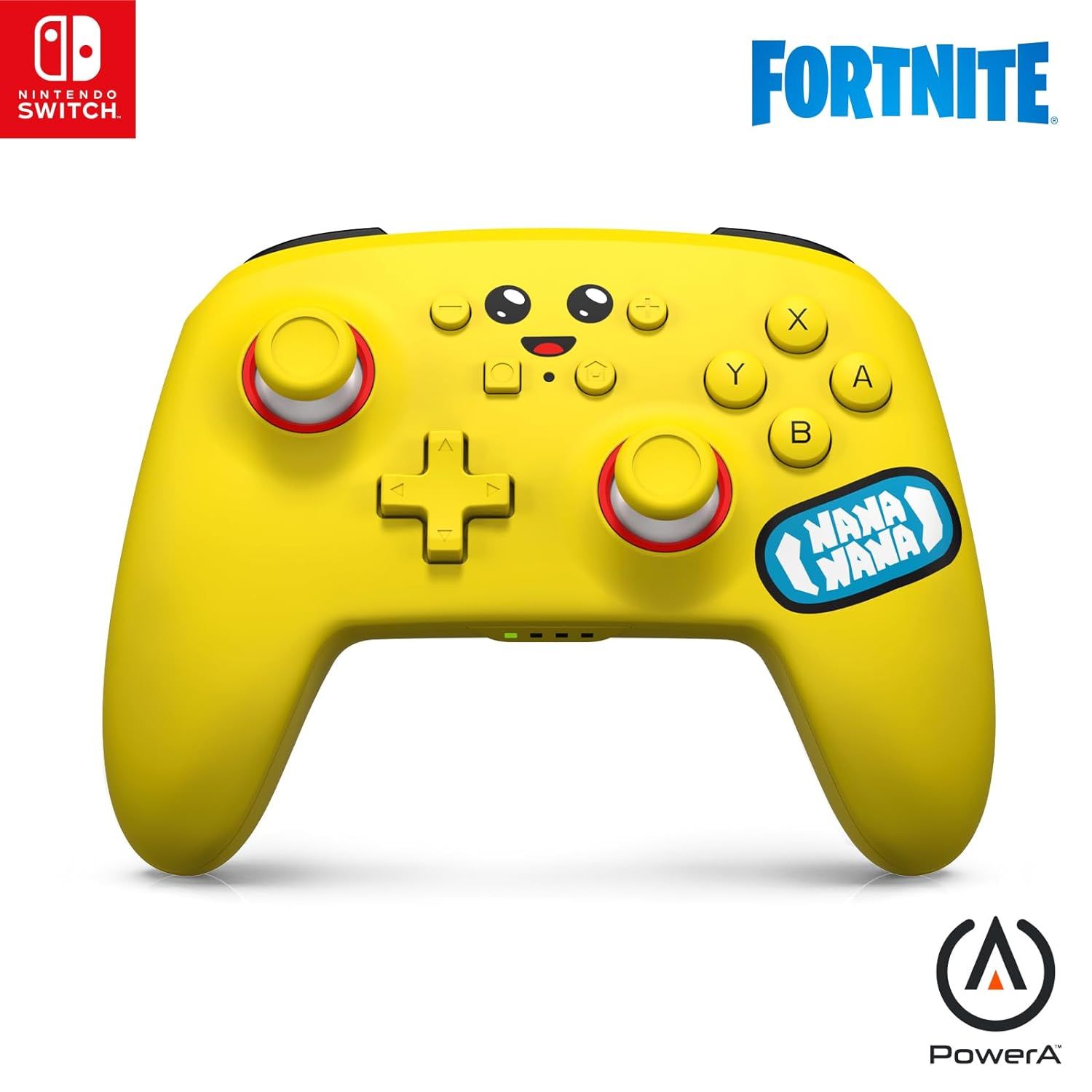 PowerA Enhanced Wireless Controller for Nintendo Switch – Fortnite Peely