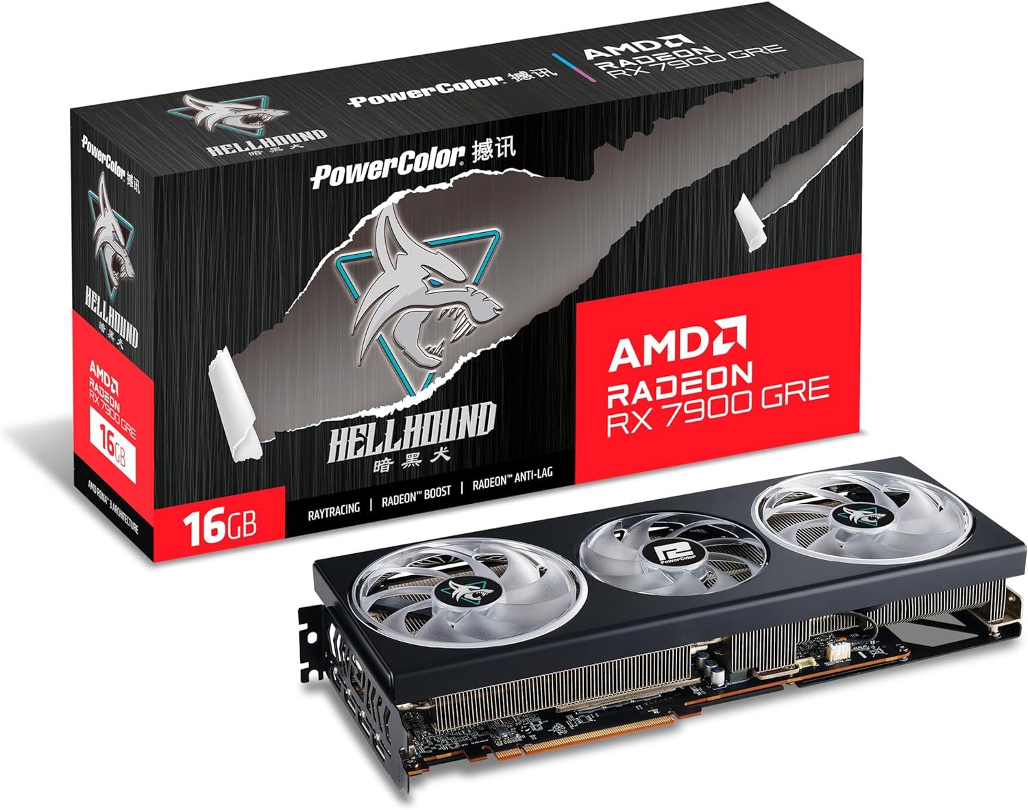PowerColor Hellhound AMD Radeon RX 7900 GRE