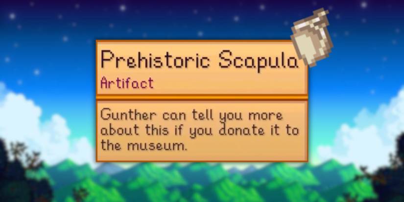 Prehistoric Scapula in Stardew Valley