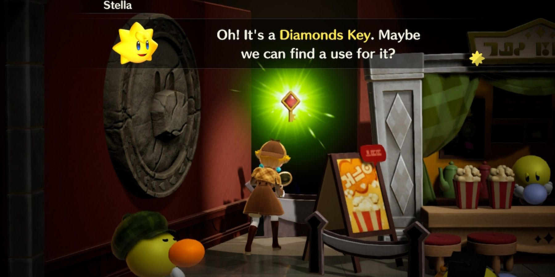 finding the diamonds key