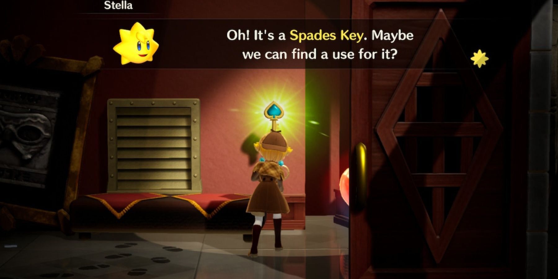 Princess Peach Showtime The Case of the Missing Mural Spades keys