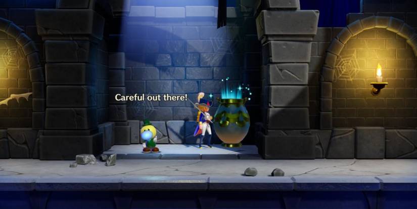 princess peach showtime the ghostly castle