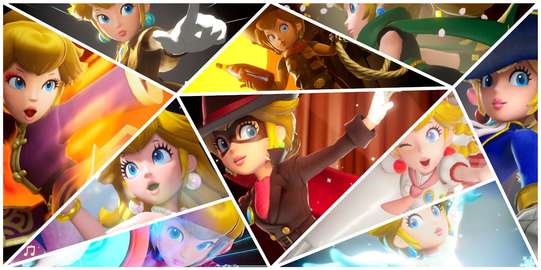 all transformations in princess peach showtime