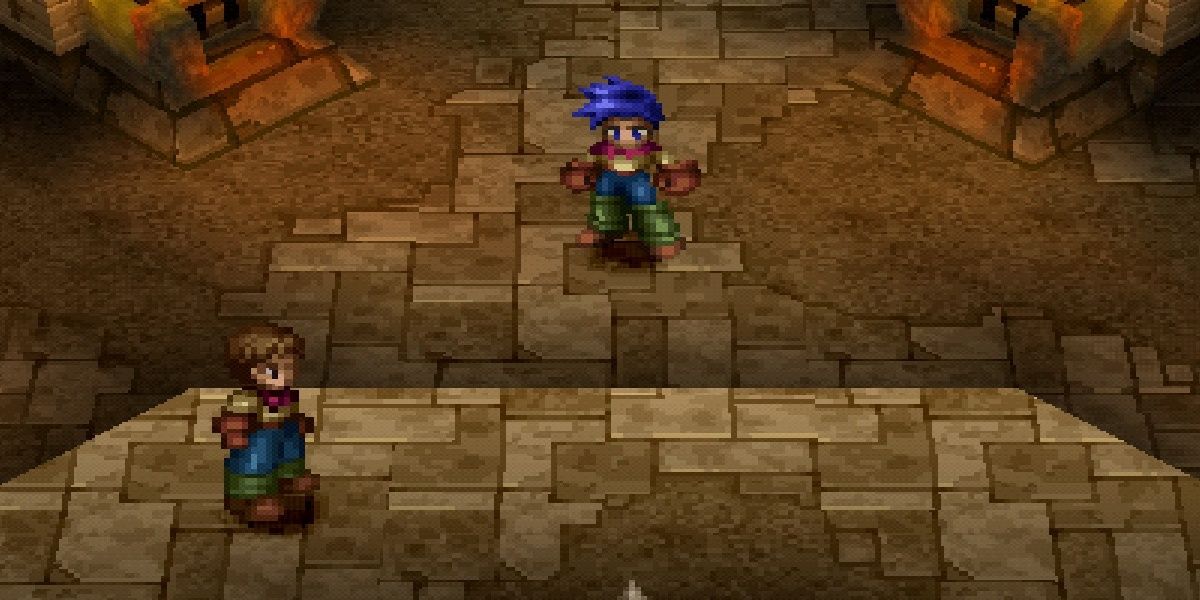 ashley from wild arms 2 standing in a tomb