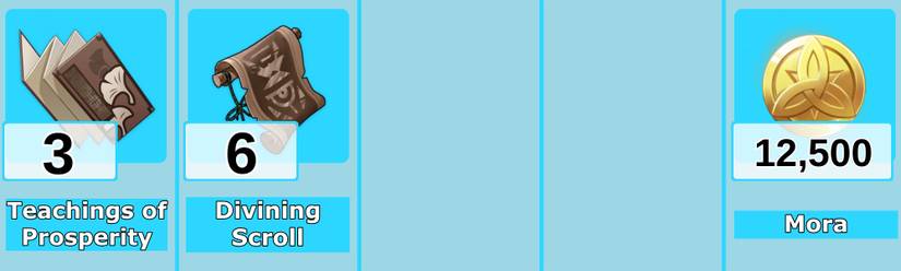 Qiqi Talent Materials Level 2 - Genshin Impact