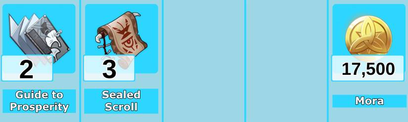 Qiqi Talent Materials Level 3 - Genshin Impact