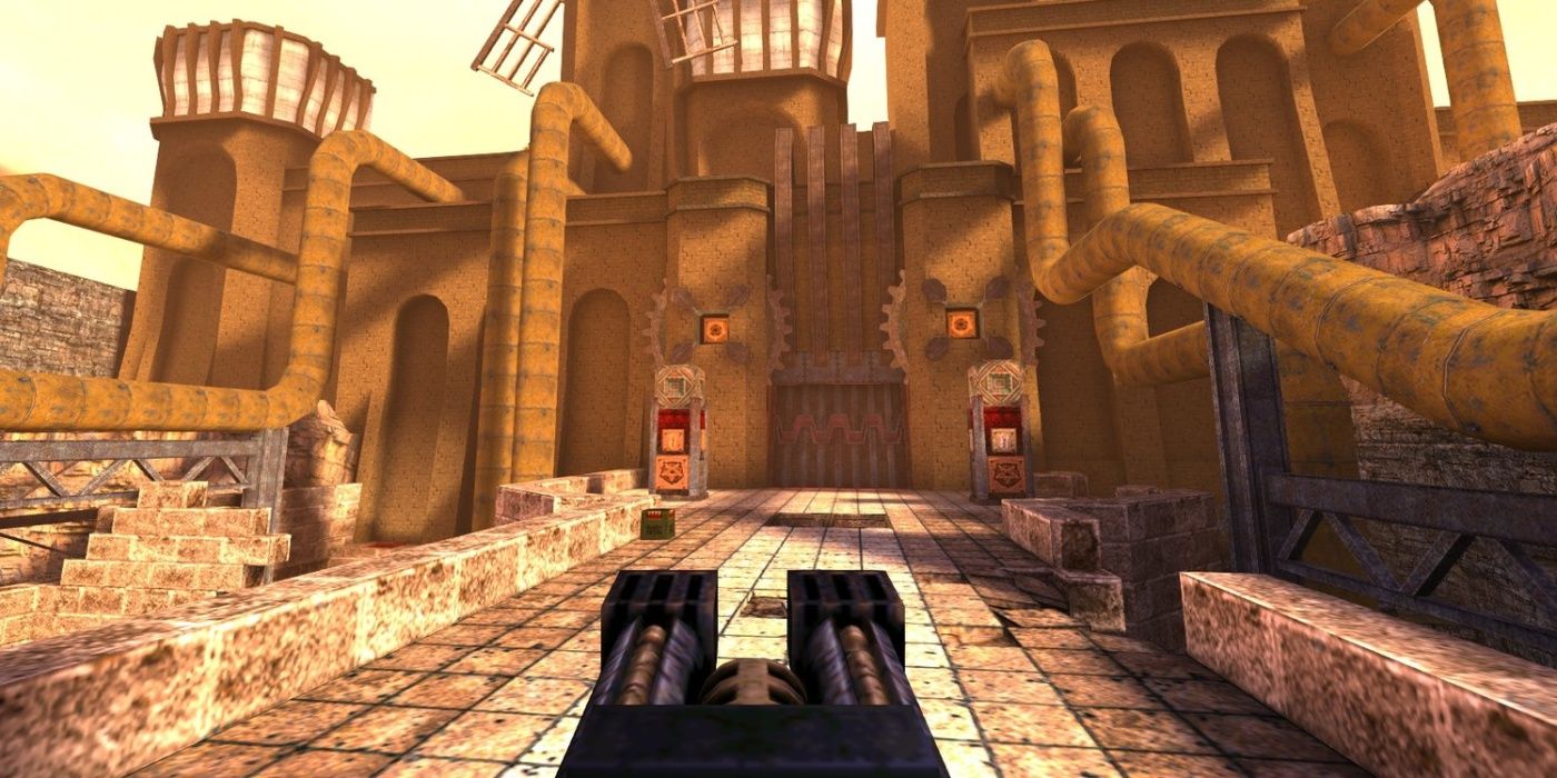 First person view of Quake Remastered