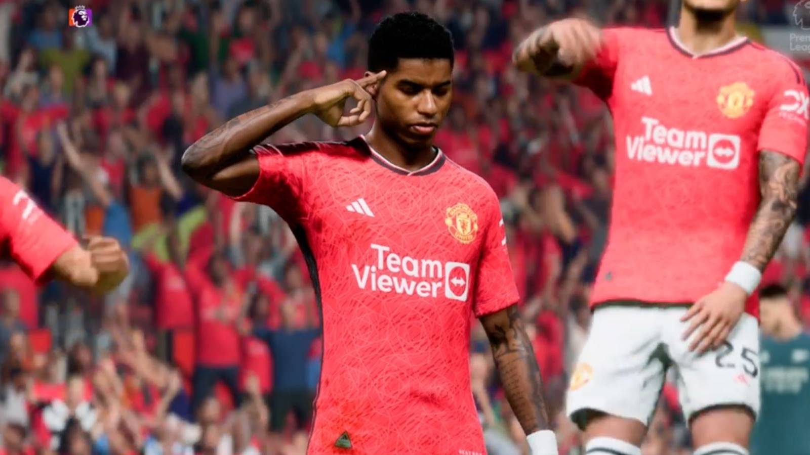 rashford think celebration.