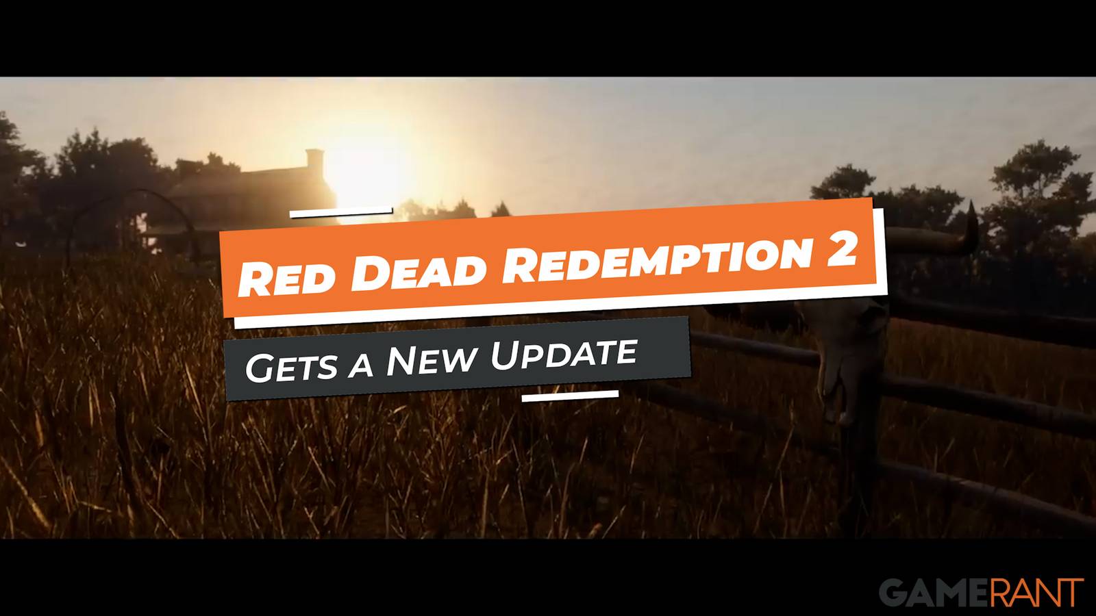 Red Dead Redemption 2 Gets New Update