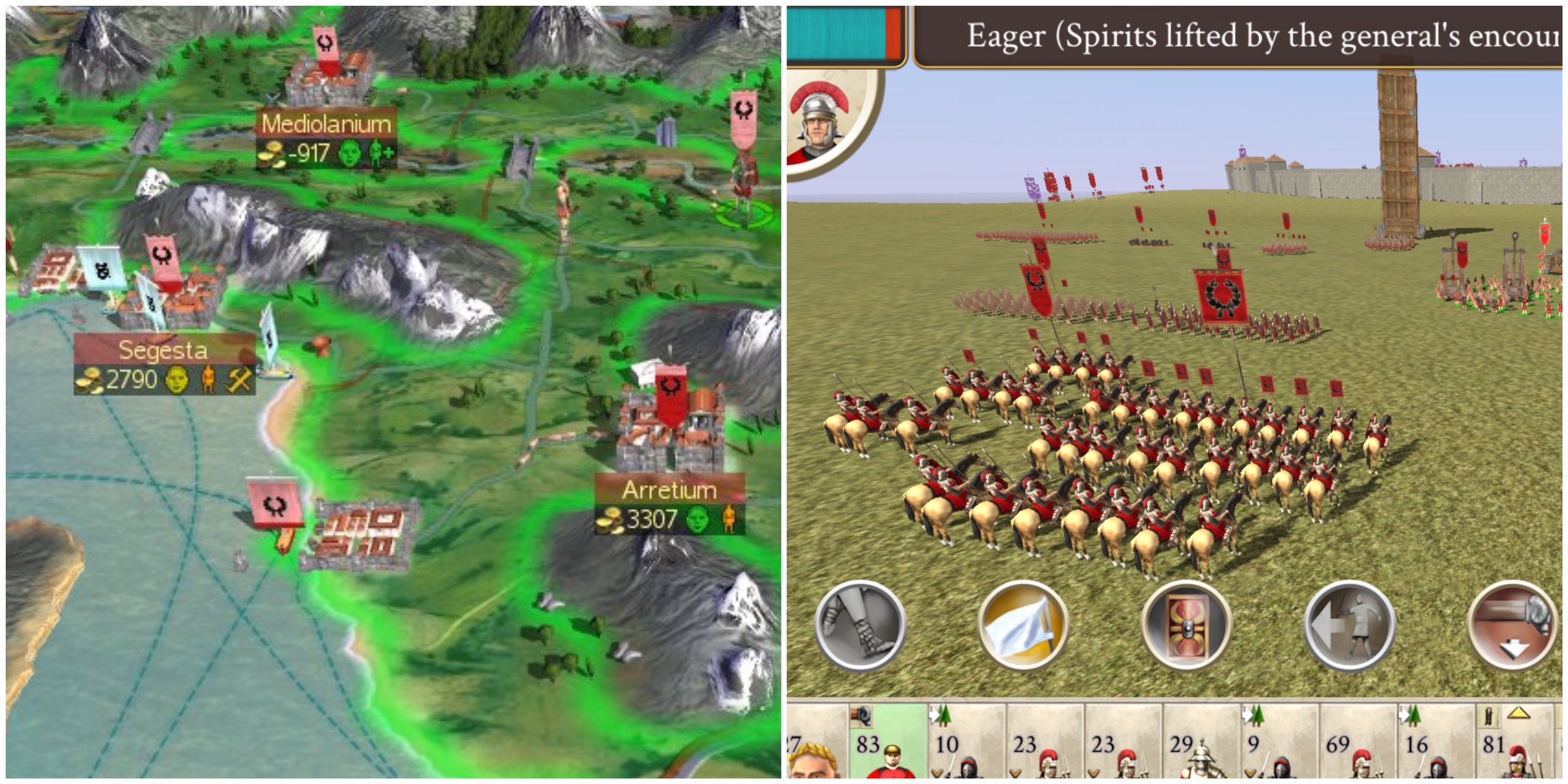 Real-Time Gameplay in Rome: Total War
