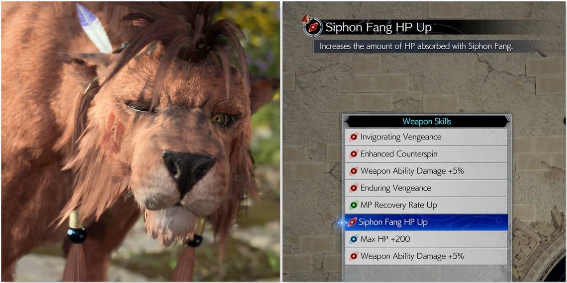 ¡Descubre las 7 mejores habilidades de collar que Red XIII puede equipar en Final Fantasy 7 Rebirth, clasificadas!