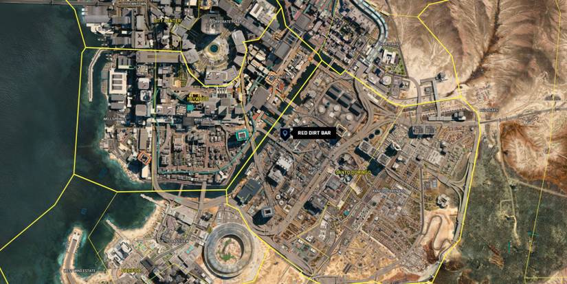 Red Dirt Bar Gig Location in Cyberpunk 2077