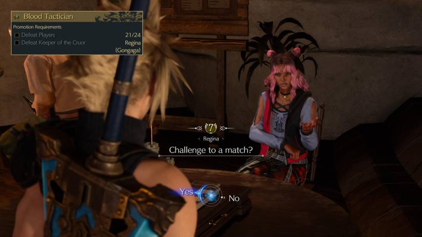 Regina in Queen's Blood Final Fantasy 7 Rebirth