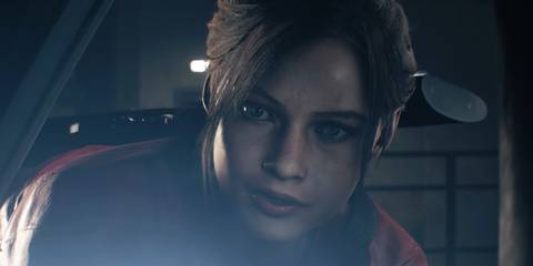Claire Redfield close up in Resident Evil 2