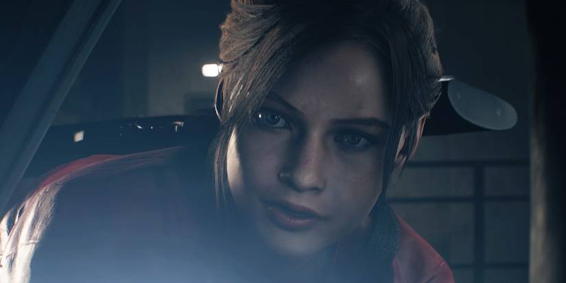 Claire Redfield close up in Resident Evil 2