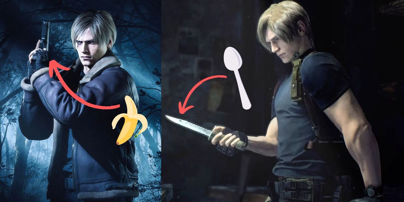 Resident Evil 4 Remake Banana & Spoon Mod
