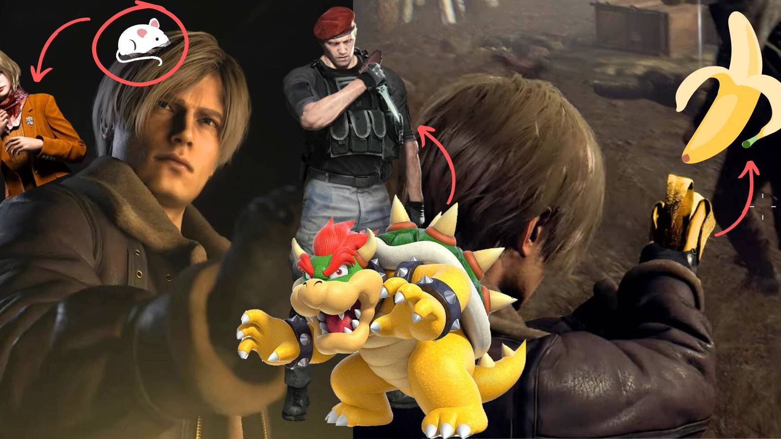 Resident Evil 4 Remake Funniest Mods Feature Image