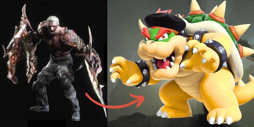 Resident Evil 4 Remake Krauser Bowser Mod