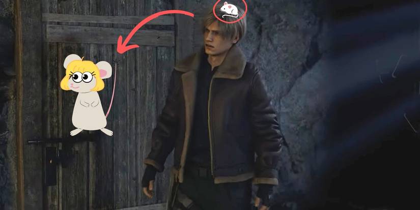 Resident Evil 4 Remake Mouse Ashley Graham Mod