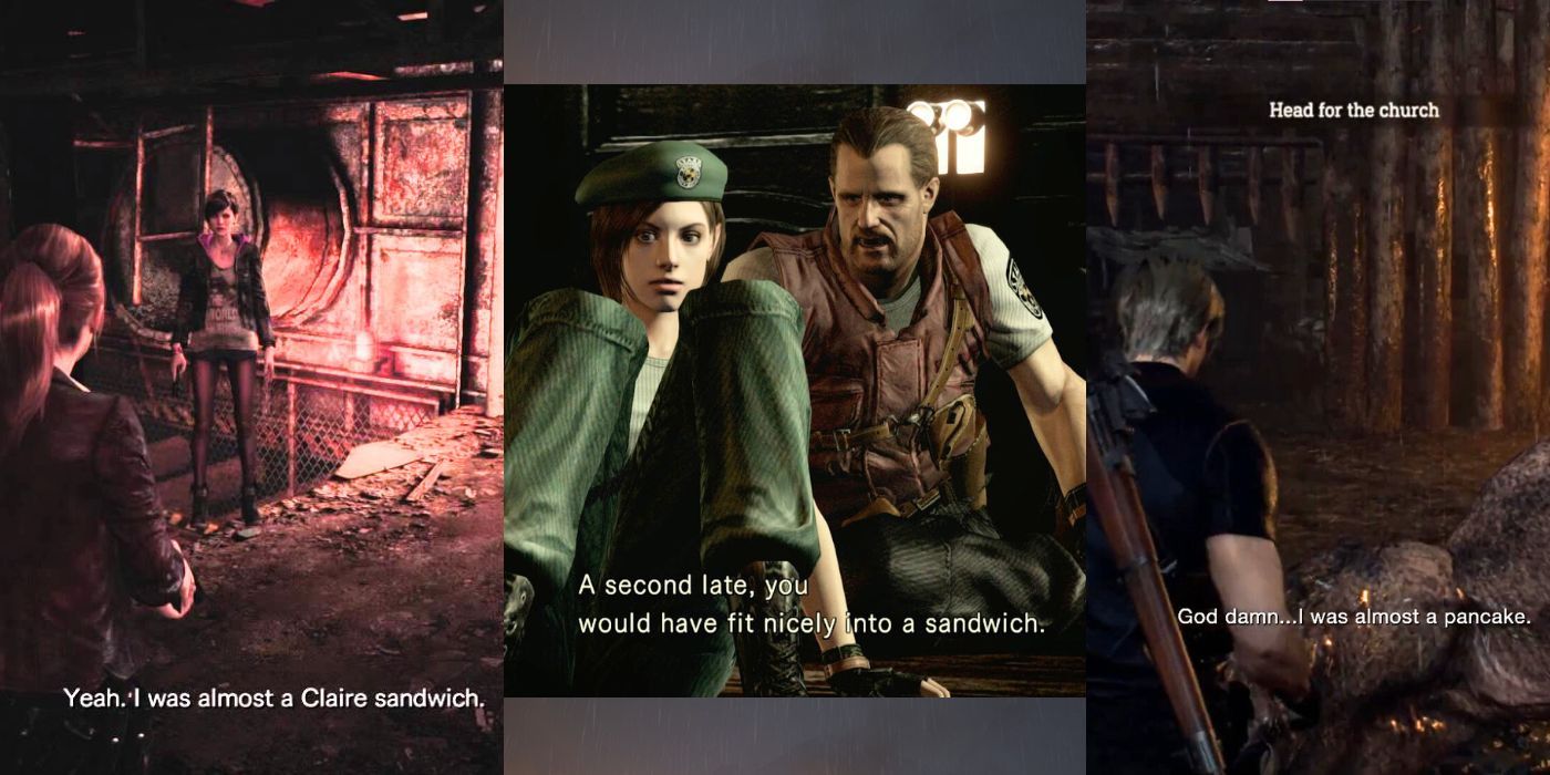 Resident Evil Jill Sandwich Reference