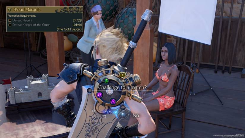 Riana in Queen's Blood Final Fantasy 7 Rebirth