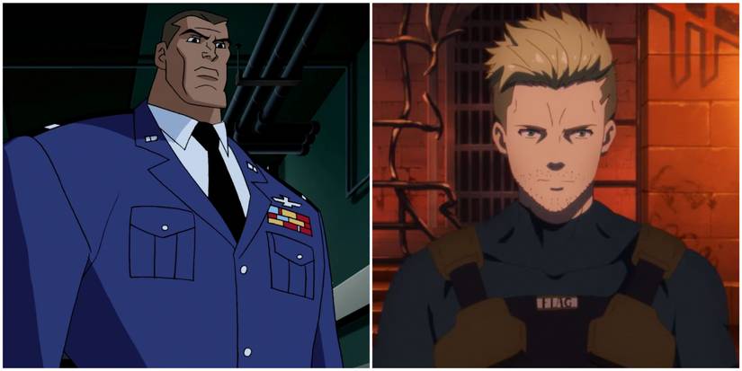 Rick Flag in Justice League Unlimited and Suicide Squad Isekai