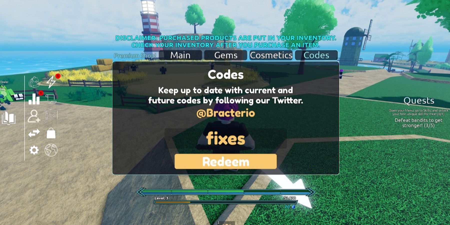 Roblox: Cursed Sea Codes