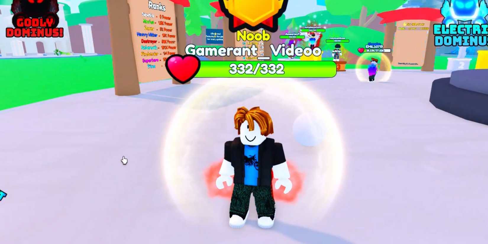 Kamehameha Simulator: character