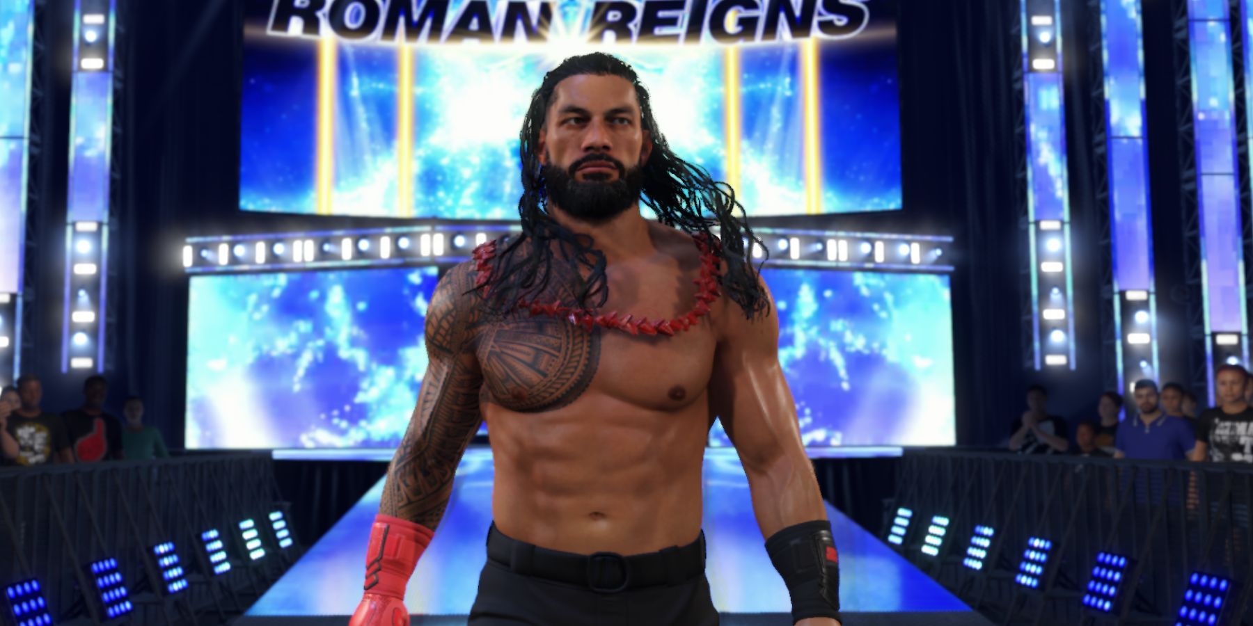 roman reigns entrance wwe 2k24