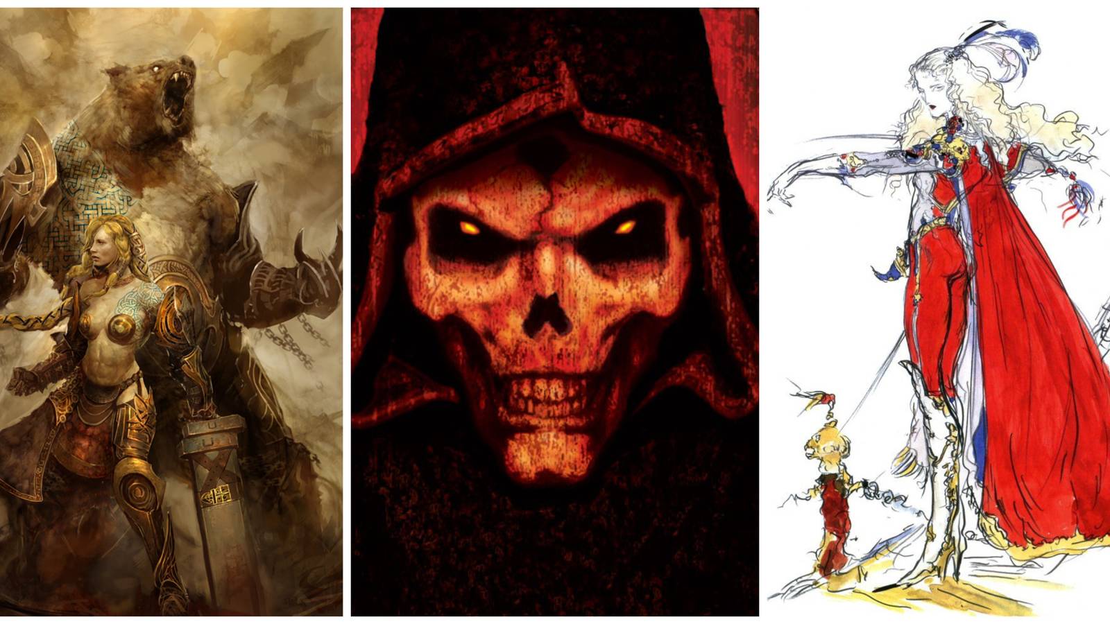 rpg progression systems guild wars diablo 2 final fantasy 5