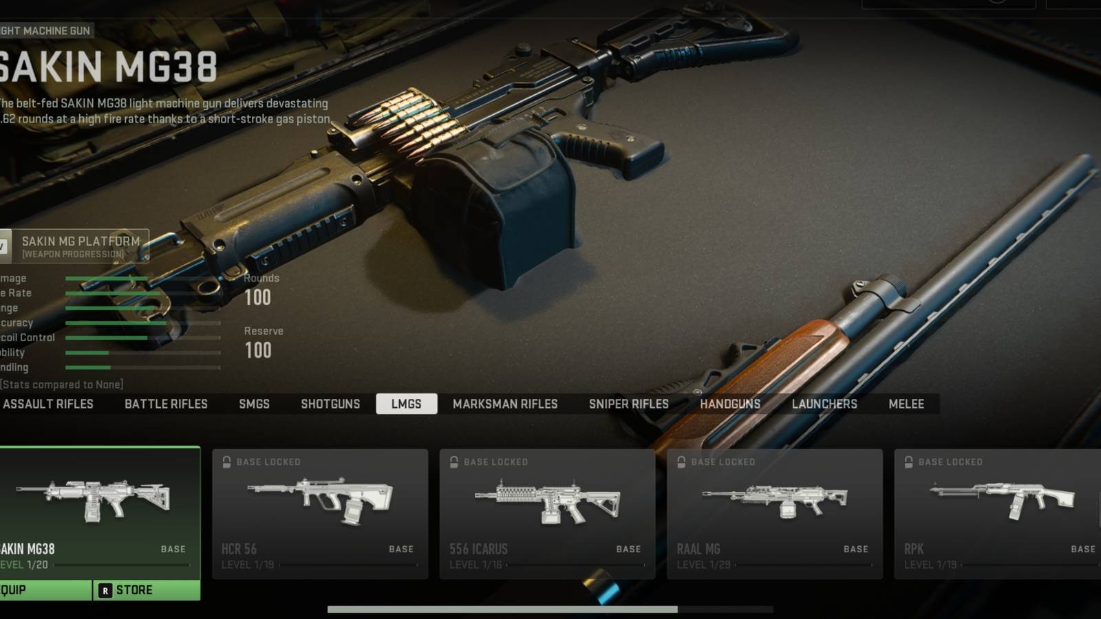 SAKIN MG38 LMG Call Of Duty Warzone Mobile