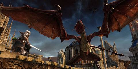 scholar of the first sin dark souls2 dragon