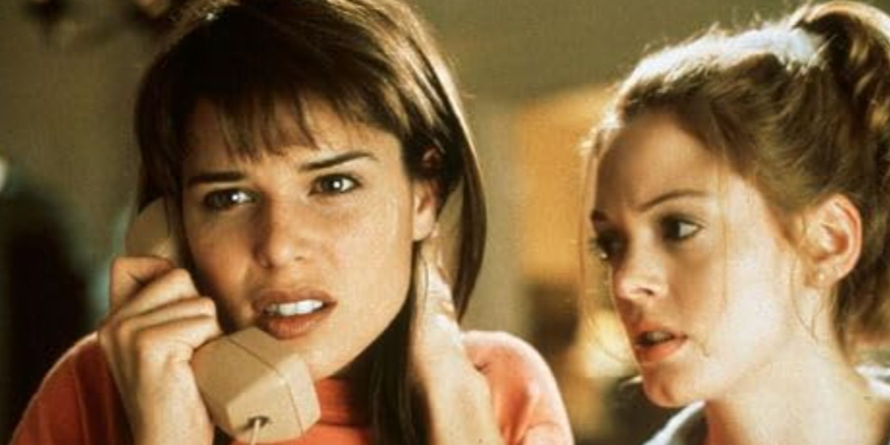 Sidney and Tatum in Scream