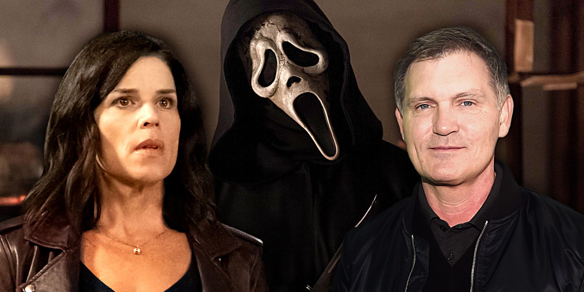 Neve campbell/ghostface/kevin williamson