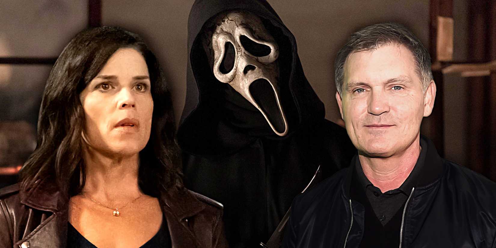 Neve campbell/ghostface/kevin williamson